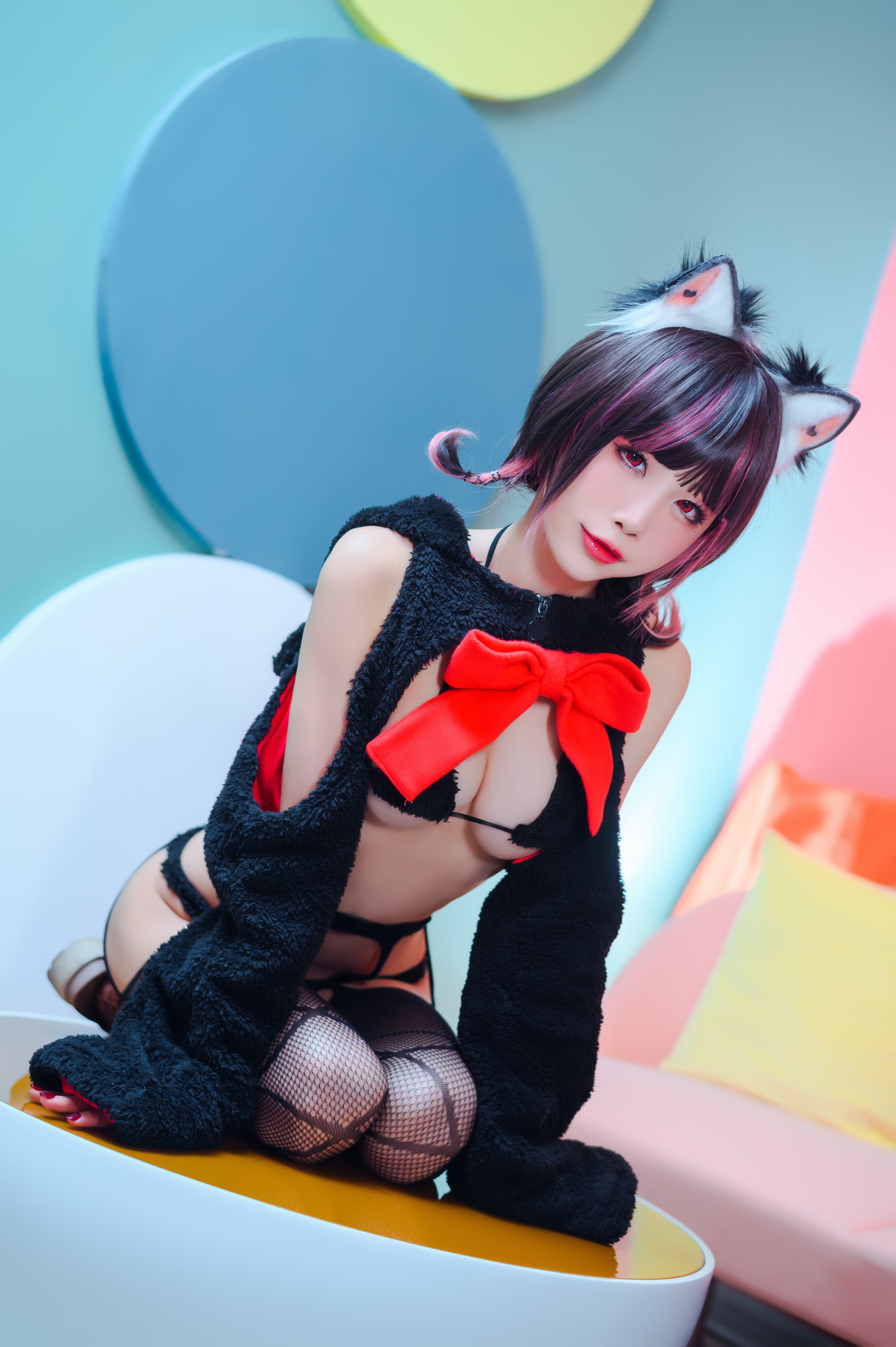 水淼Aqua - NO.049 礼物喵 [42P]-XikXak